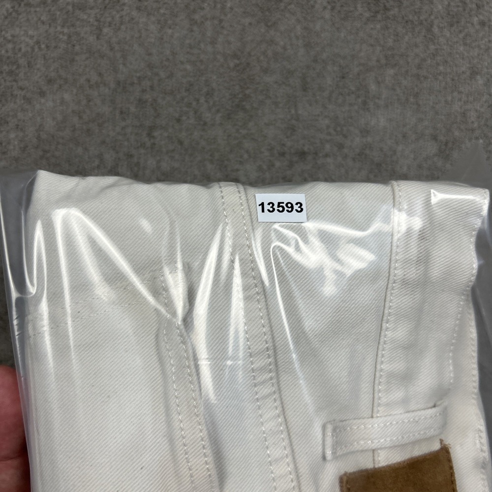 Tecovas Everyday Standard Jeans Mens 33x32 Ivory Twill Tan Western Pants Stretch - Picture 12 of 12